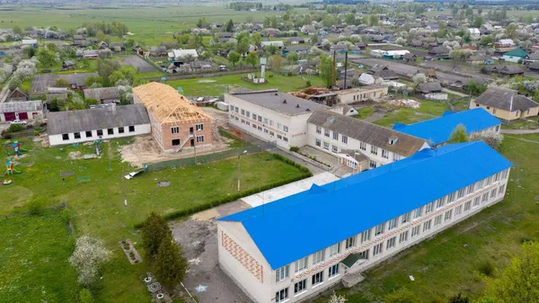 На Волині у селі будують нову школу за 21 мільйон гривень (фото)