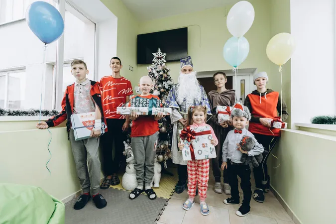 Зворушливо до сліз: мрії онкохворих діток у Луцьку здійснив Миколай (фото)