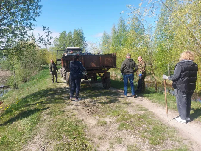 У нацпарку на Волині почистили береги Прип'яті та Стоходу (фото)
