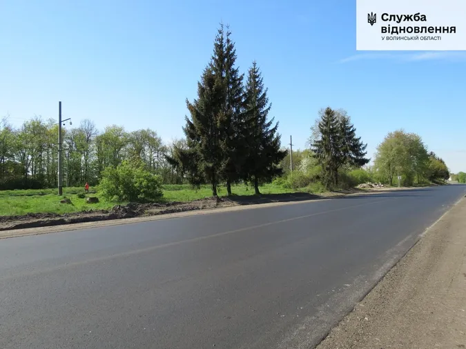 Ділянку автодороги Р-14 між Дачним і Ківерцями вже заасфальтували (фото)