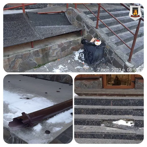 У Луцьку муніципали «наїхали» на неохайне відділення «Нової пошти» (фото)