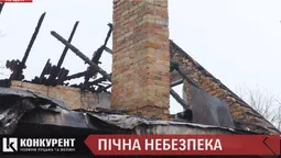 Лишився без хати посеред зими: на Волині через несправні печі масово горять будинки  (відео)