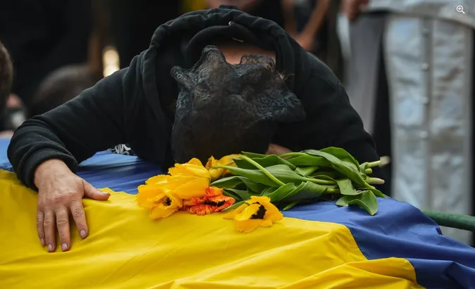 На Волині попрощалися із молодим захисником «Азовсталі» Сергієм Дишком (фото)