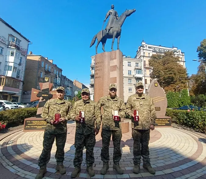 Чотирьох прикордонників Волинського загону нагородили орденами «За мужність»