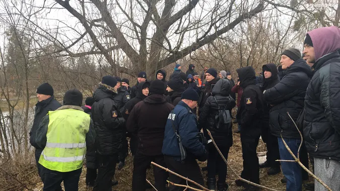 На Старий ринок викликали оперативників (фото, відео)