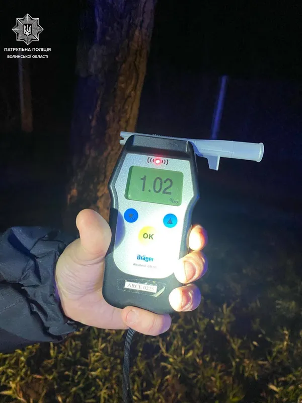 У Луцьку й Ковелі вночі ловили п'яних водіїв