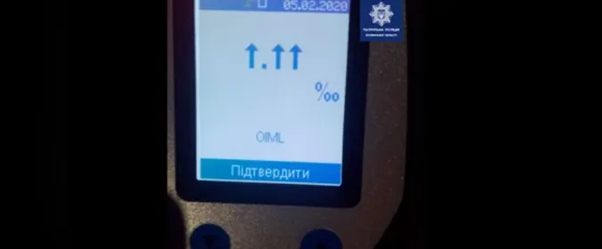 Понад шість проміле: в Луцьку у водія за п’яну їзду забрали «права» (відео)