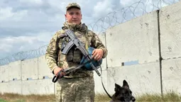 Жастіна любить креветки: як прикордонник з Луцька служить з чотирилапою напарницею (фото)