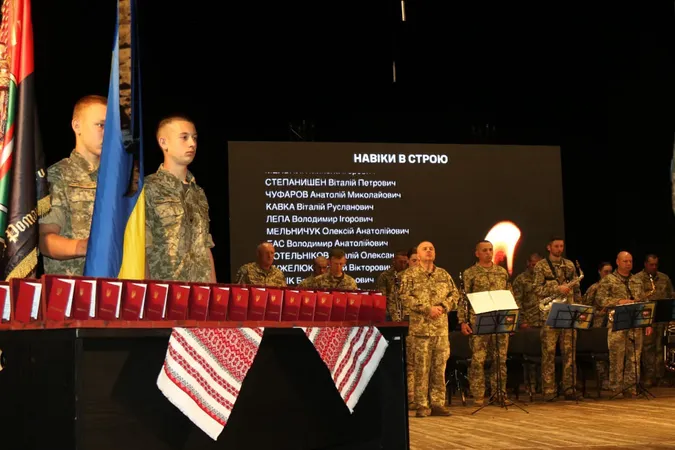 На Волині рідним загиблих воїнів з «князівської» бригади вручили відзнаки «Навіки в строю» (фото)