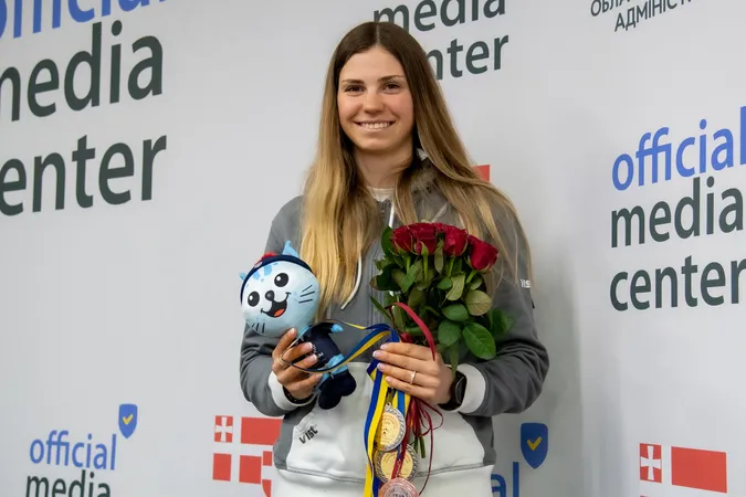 Волинянка увійшла до п'ятірки лідерів на дефлімпійських іграх (фото)