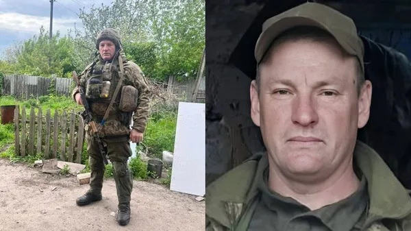 Ігор Козачук на службі. Фото Світлани Козачук