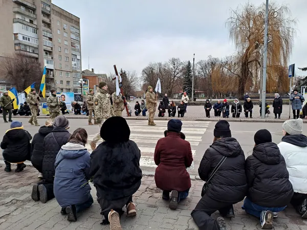 Загинули в один день: волиняни попрощались із Героями Миколою Бобром та Євгенієм Куколою (фото)