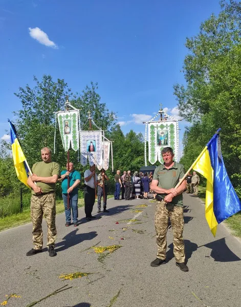 Поранили у Бахмуті: попрощалися з загиблим волинським воїном Сергієм Занюком (фото)