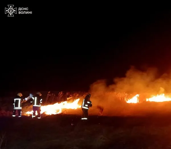 Необережне поводження з вогнем і коротке замикання: на Волині виникли чотири пожежі (фото)