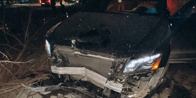 У Луцьку п'яний молодик на Audi протаранив дерево (фото)
