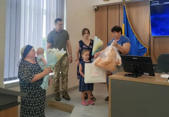 На Волині рідним Валерія Левчука вручили його посмертну нагороду (фото)