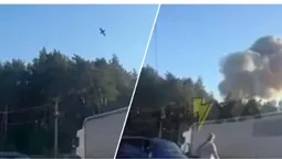 Ворожий безпілотник атакував район пункту пропуску «Ягодин» на кордоні з Польщею