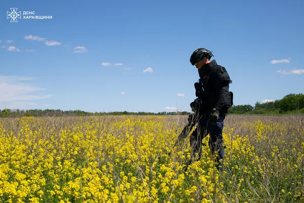 Розмінування Харківщини: волинські сапери знешкоджують касетні елементи (фото)