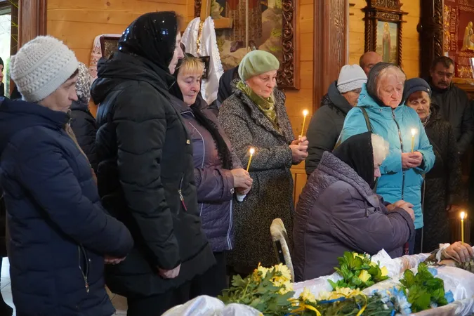 У Володимирі прощалися з загиблим на Харківщині штаб-сержантом