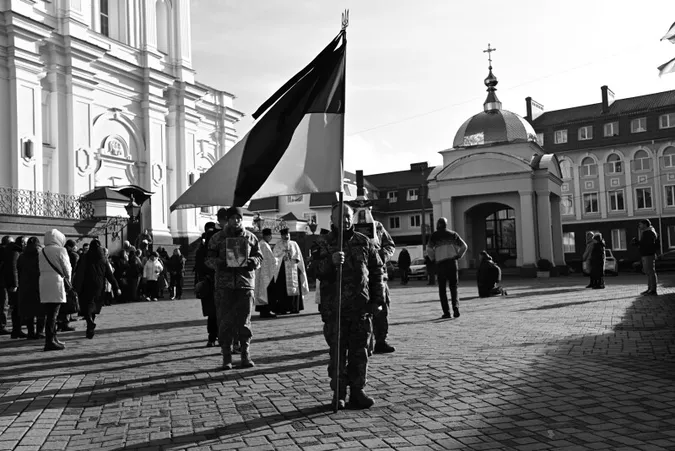 Загинув на Донеччині: у Луцьку попрощалися з 32-річним Дмитром Бачинським (фото)