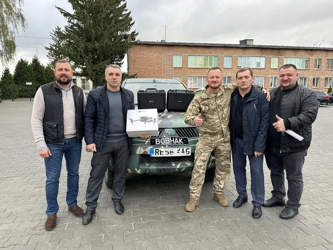 Волинським бійцям передали три «мавіка»