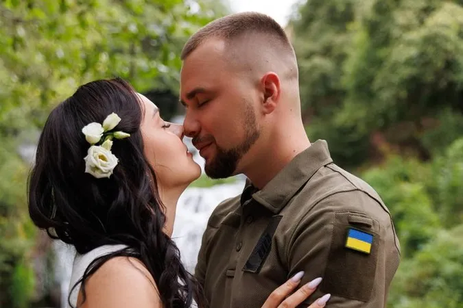 Весільне фото Владислава та Яни Зусько/ Суспільне.Луцьк