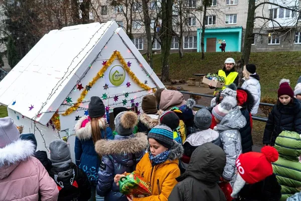 Вперше в Луцьку «Казкова оселя» будувалась на «CITY PARK»