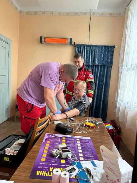 На деокупованій Херсонщині працює бригада «швидкої» з Волині (фото)