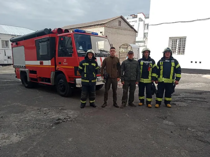 У Луцькому СІЗО вчились гасити пожежу та рятувати ув'язнених (фото)