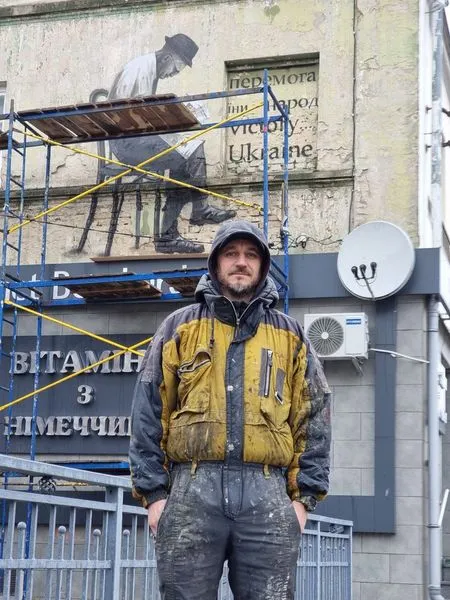 Стало відомо, хто створив мурал на Винниченка в Луцьку (фото)