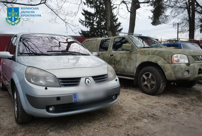 На Волині викрили схему ввезення авто під виглядом допомоги для ЗСУ (фото)