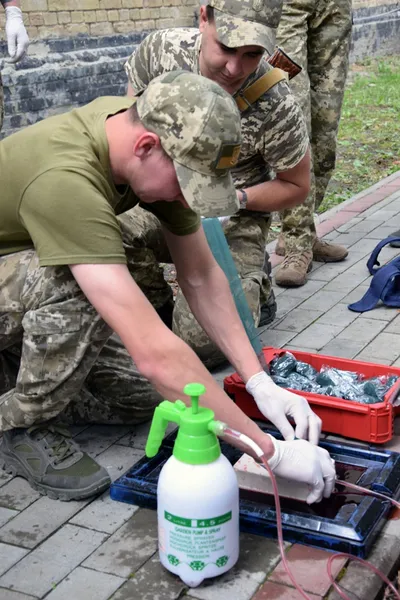 Бойові медики провели тренінг волинським прикордонникам (фото)