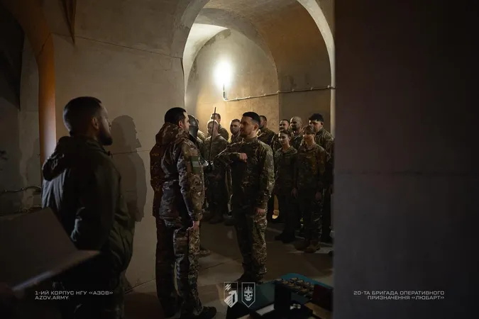 Славетне минуле і героїчне сьогодення злилось воєдино: воїнам бригади «Любарт» вручили шеврони та нагороди