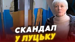 Лишилися без газу, тож мусили вибивати стіну: скандал у багатоповерхівці в Луцьку (відео)