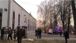 У Луцьку поблизу зоопарку загорілася церква (фото)