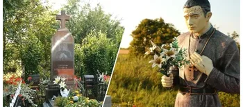 Лікує рак та змінює долі: за 175 км від Луцька знаходять диво на могилі стигматика й ясновидця (відео)