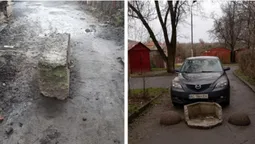 У Луцьку муніципали демонтують обмежувачі руху (фото)