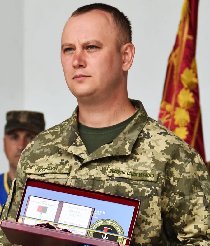 Підполковник14ОМБр отримав звання «Народний герой України» (фото)