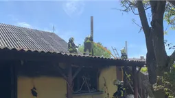 Горів будинок, вантажівка з вугіллям та суха трава: як волинські рятувальники гасили пожежі (фото)