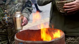 Волонтери привезли у Луцьк вогонь єдності (фото)