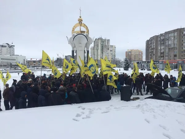 Протестувальники на «євробляхах» порушували Правила дорожнього руху 