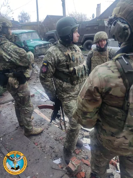 Буданов відвідав передові позиції розвідників у Бахмуті (фото)