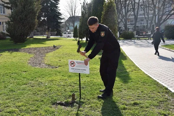 Табличок про заборону вигулу собак у Луцьку стало ще більше (фото)