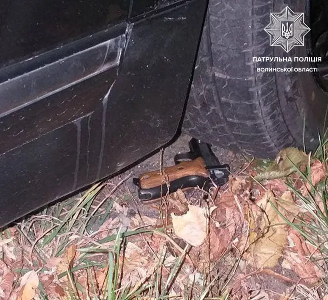 У Луцькому районі 40-річний дебошир лякав людей пістолетом (фото, відео)