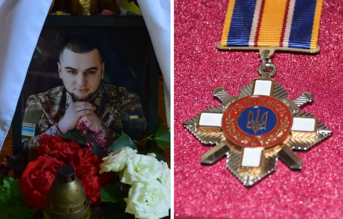 На Волині родині прикордонника вручили посмертну нагороду воїна (фото)