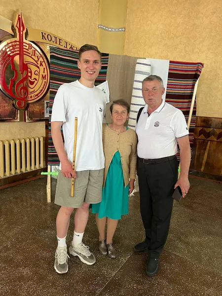 Учасник Kalush Orchestra відвідав луцький коледж, в якому навчався (фото)