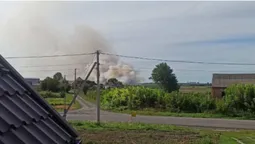 Неподалік від Луцька у полі сталася пожежа (фото)