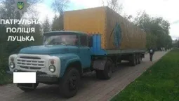 П'яний на ЗІЛу їздив центральним парком Луцька