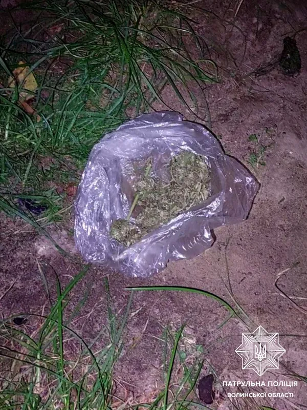 Приліг відпочити: в Ковелі патрульні виявили в чоловіка  наркотики (фото)