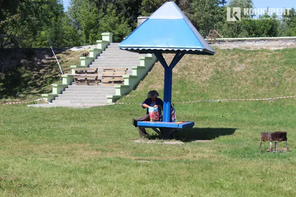 Що коїться на центральному пляжі Луцька (фото)